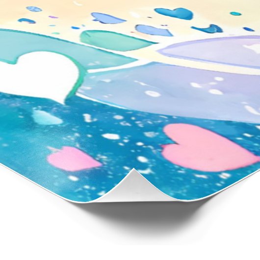 Magical Unicorn Nursery Poster (Hoek)