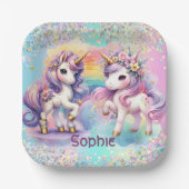 Magical Unicorn Papieren Bordje (Voorkant)