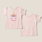 Magical Unicorn Personalized (Ontwerp Voorkant & Achterkant)