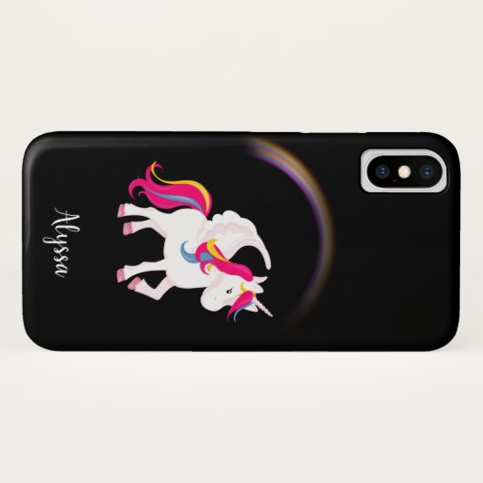 Magical Unicorn Personalized Case-Mate iPhone Case (Achterkant (horizontaal))