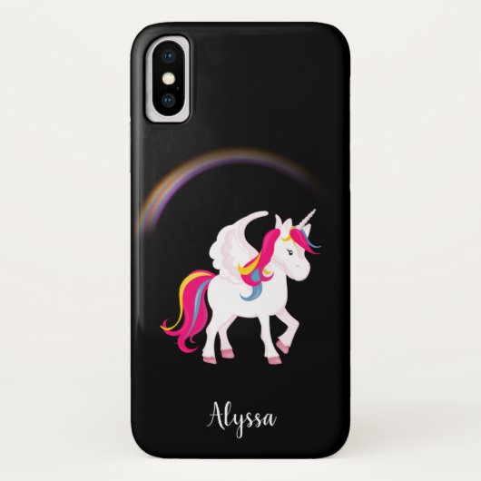 Magical Unicorn Personalized Case-Mate iPhone Case (Achterkant)