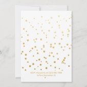 Magical Unicorn Personalized Fun Birthday Party Kaart (Achterkant)