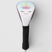 Magical Unicorn Personalized Golfheadcover (Voorkant)