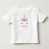 Magical Unicorn Personalized Kinder Shirts (Voorkant)