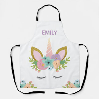 Magical Unicorn Personalized name glitter girly Schort