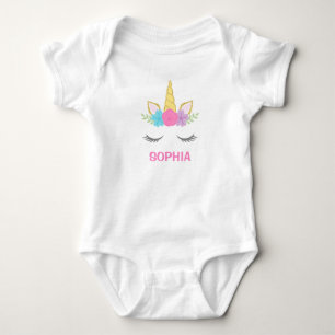 Magical Unicorn Personalized Romper