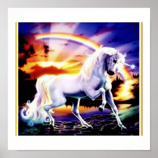 Magical Unicorn Poster (Voorkant)