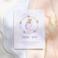 Magical Unicorn Princess | Geboortdag Dank u wel