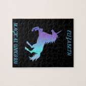 "MAGICAL UNICORN" puzzel voor meisjes gepersonalis (Horizontaal)