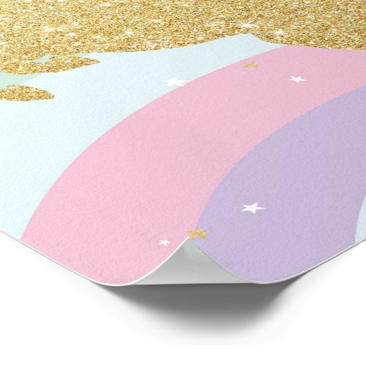 MAGICAL UNICORN RAINBOW POSTER (Hoek)