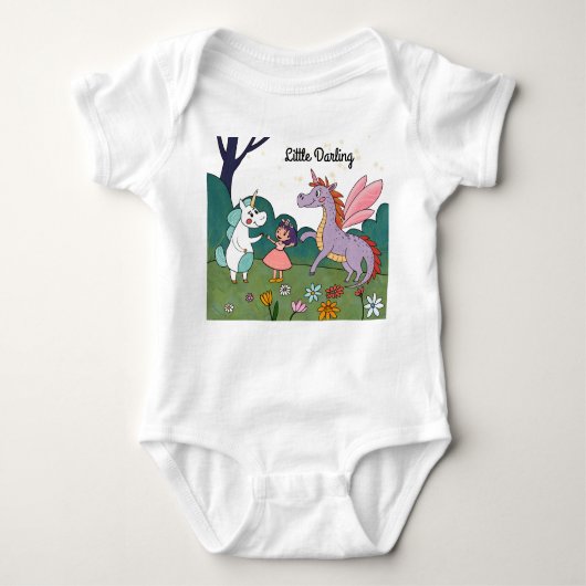 Magical Unicorn Romper (Voorkant)