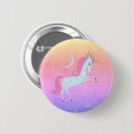 magical unicorn ronde button 5,7 cm (Voorkant /achterkant)