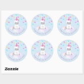 Magical Unicorn Ronde Sticker (Vel)