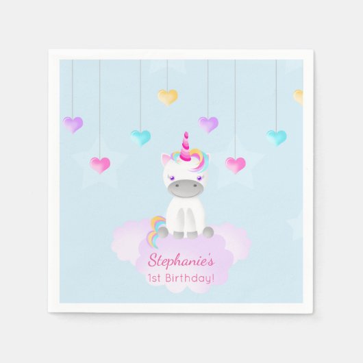 Magical Unicorn Servet (Voorkant)