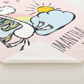 Magical Unicorn Sherpa Deken (3/4)