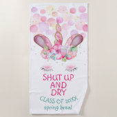 MAGICAL UNICORN Spring Break Beach Strandlaken (Voorkant)