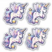 Magical Unicorn Sticker (Voorkant)