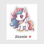 Magical Unicorn Sticker (Vel)