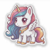 Magical Unicorn Sticker (Voorkant)