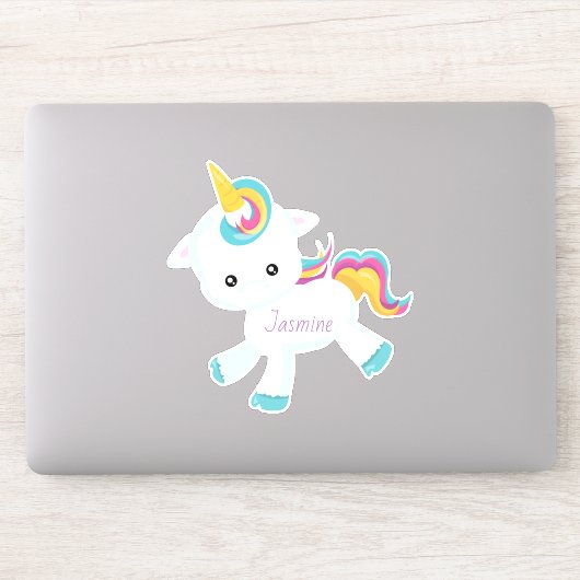 Magical Unicorn Sticker (Computer)
