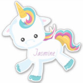 Magical Unicorn Sticker (Voorkant)