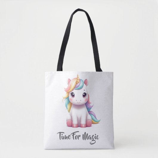 Magical Unicorn Tote Bag (Voorkant)