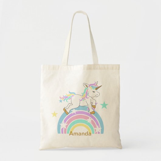 Magical Unicorn Tote Bag (Voorkant)