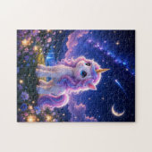 Magical Unicorn Under the Stars Jigsaw Puzzle Legpuzzel (Horizontaal)