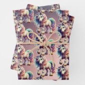 Magical Unicorn Wrapping Paper (In situ)