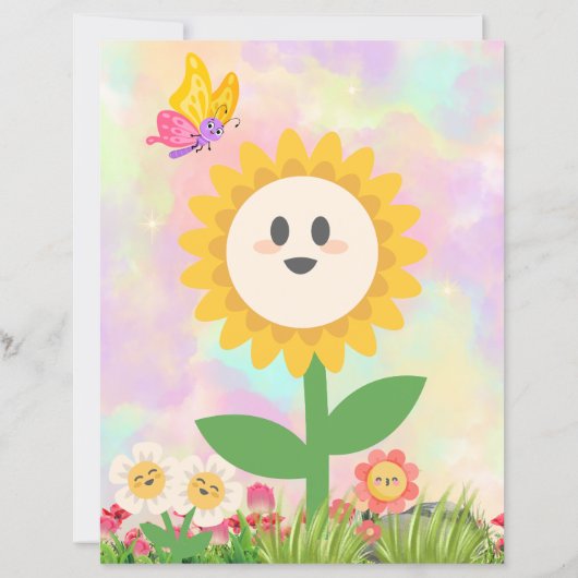 Magical Uniqueness Fairy Keepsake Letter For Kids (Achterkant)