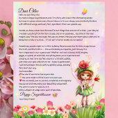 Magical Uniqueness Fairy Keepsake Letter For Kids