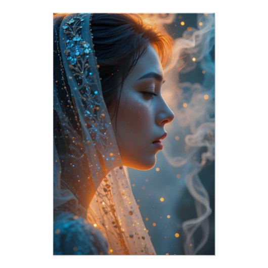 Magical Veil Portrait Perfect Poster (Voorkant)