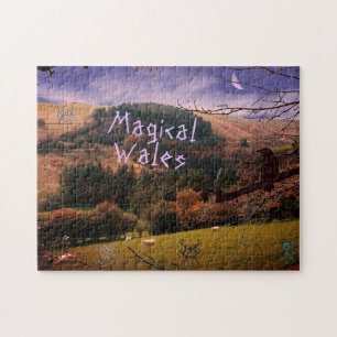 Magical Wales Pennant Valley Mystery Symbol Raven Legpuzzel