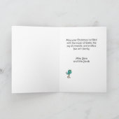 Magical Whimsical House and Friends Christmas Feestdagen Kaart (Binnen)