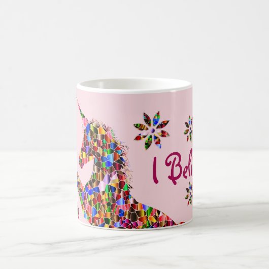 Magical Whimsical Unicorn Koffiemok (Center)