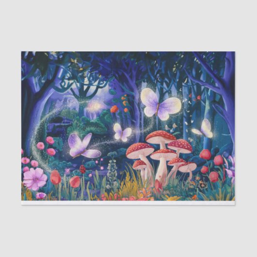 Magical Wings Butterfly Woodland, Tissuepapier (Voorkant)