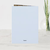 Magical Winter Carriage Ride Christmas Photo Card Kaart (Achterkant)