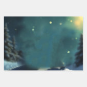 Magical winter moments, two skeletons inpakpapier vel (Voorkant 3)