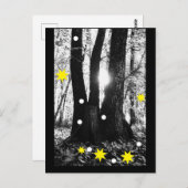 Magical Winter Tree Briefkaart (Voorkant / Achterkant)