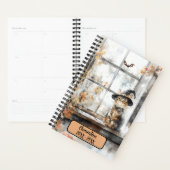 Magical Witch Cat Undated Appointment Book Diary  Planner (Display)