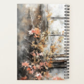 Magical Witch Cat Undated Appointment Book Diary  Planner (Achterkant)