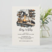 Magical Witch's Kitchen beroemd gemaakt door Hallo Kaart (Staand voorkant)