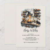 Magical Witch's Kitchen beroemd gemaakt door Hallo Kaart (Voorkant / Achterkant)