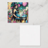 MAGICAL WItchy Baby Brewing | Baby | Zwangerschap  Notitiekaartje (Voorkant / Achterkant)