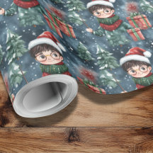 Magical Wizard Holiday Wrapping Paper