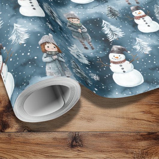 Magical Wizard Holiday Wrapping Paper Roll Cadeaupapier