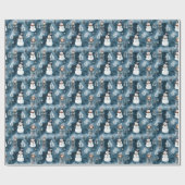 Magical Wizard Holiday Wrapping Paper Roll Cadeaupapier (Vlak)