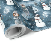 Magical Wizard Holiday Wrapping Paper Roll Cadeaupapier (Rol Hoek)