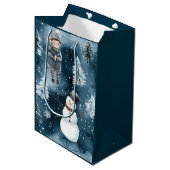 Magical Wizard Pottery Vakantie Medium Cadeauzakje (Voorkant Gekanteld)