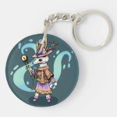 Magical wolf sleutelhanger (Achterkant)